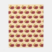 Tortilla Chips und Dip Tomato Salsa Mexican Food Fleecedecke (Vorderseite)