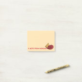 Tortilla Chips und Dip Tomato Salsa Mexican Food Post-it Klebezettel (Auf Schreibtisch)