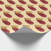 Tortilla Chips und Tomato Salsa Snack Food Feinsch Geschenkpapier (Ecke)