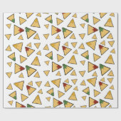 Tortilla Chips Wrapping Paper Geschenkpapier (Flach)