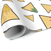 Tortilla Chips Wrapping Paper Geschenkpapier (Rolleneckpunkt)