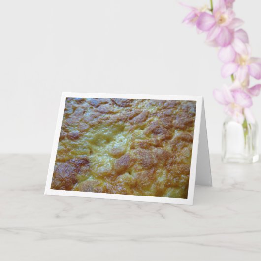 Tortilla de Patatas, spanisches Omelet Karte (Orchidee)