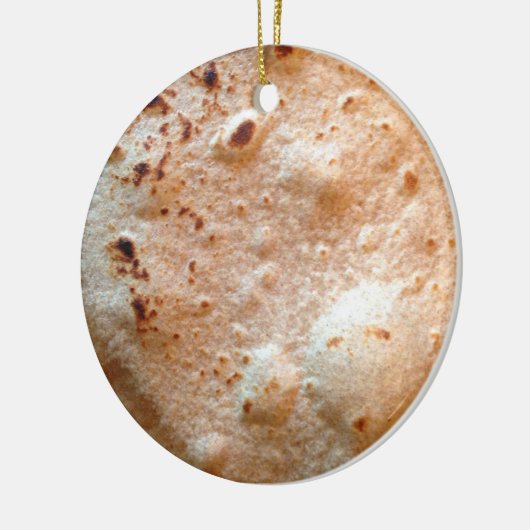 Tortilla Keramik Ornament (Links)