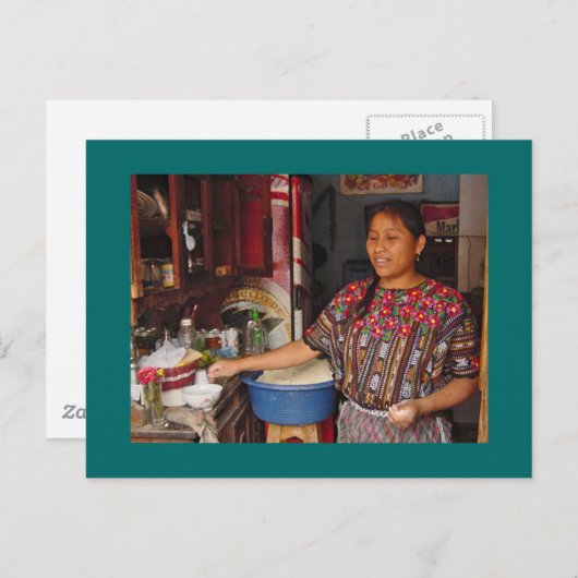 Tortilla Maker Postkarte (Vorne/Hinten)