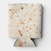 Tortilla Muschel kann koozie Dosenkühler (Vorderseite)