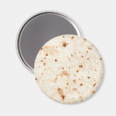 Tortilla Muschel Kühlschrankmagnet (Vorderseite/Rückseite)