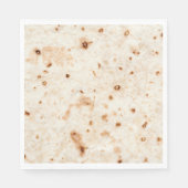 Tortilla-Muschel Serviette (Vorderseite)