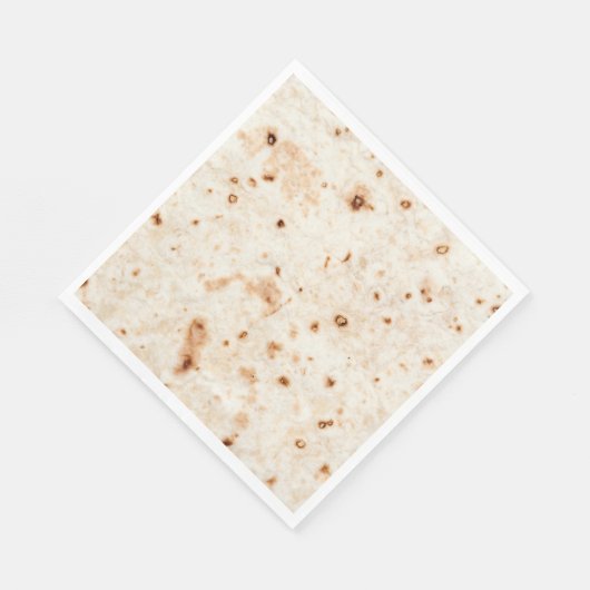 Tortilla-Muschel Serviette (Ecke)