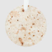 Tortilla-Ornament Ornament (Vorderseite)