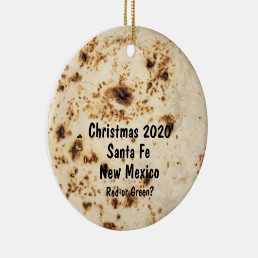 Tortilla Ornament Santa Fe (Rechts)
