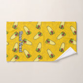 Tortilla Sandwich Wrap Badhandtuch Set (Handtuch)
