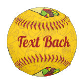 Tortilla Sandwich Wrap Baseball (Rückseite)