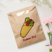Tortilla Sandwich Wrap Favor Bag Geschenktütchen (Versiegelt)