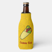 Tortilla Sandwich Wrap Flasche Cooler Flaschenkühler (Flaschenvorderseite)