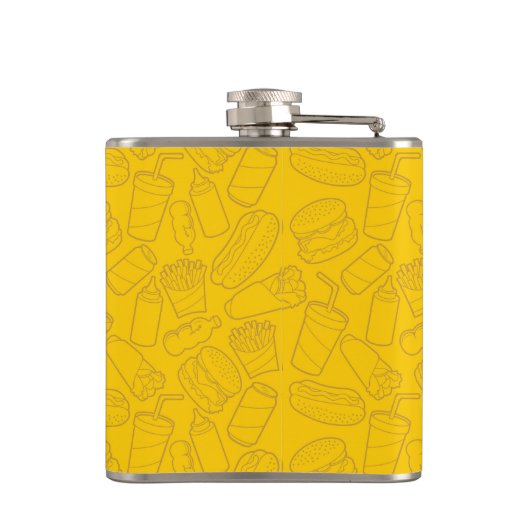 Tortilla Sandwich Wrap Flask Flachmann (Rückseite)