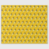 Tortilla Sandwich Wrap Geschenkpapier (Flach)