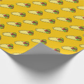 Tortilla Sandwich Wrap Geschenkpapier (Ecke)