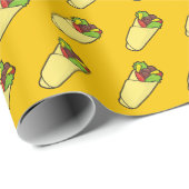Tortilla Sandwich Wrap Geschenkpapier (Rolleneckpunkt)