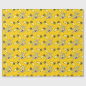 Tortilla Sandwich Wrap Geschenkpapier (Flach)