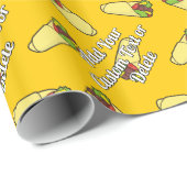 Tortilla Sandwich Wrap Geschenkpapier (Rolleneckpunkt)