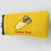 Tortilla Sandwich Wrap Golf Headcover (Vorderseite)