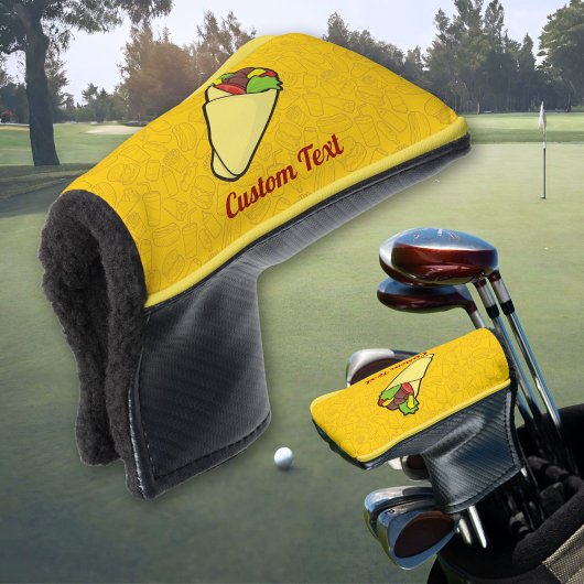 Tortilla Sandwich Wrap Golf Headcover