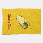 Tortilla Sandwich Wrap Handtuch (Horizontal)