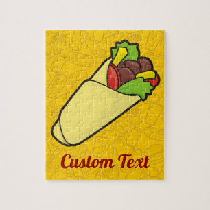Tortilla Sandwich Wrap Jigsaw Puzzle