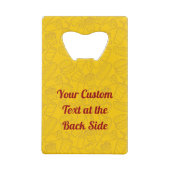 Tortilla Sandwich Wrap Kreditkarte Flaschenöffner (Rückseite)