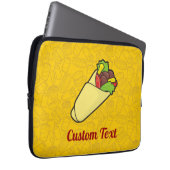 Tortilla Sandwich Wrap Laptop Sleeve (Vorne Rechts)