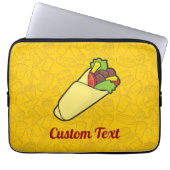 Tortilla Sandwich Wrap Laptop Sleeve (Vorderseite)