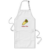 Tortilla Sandwich Wrap Long Schürze (Vorne)