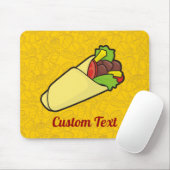 Tortilla Sandwich Wrap Mouse Pad Mousepad (Mit Mouse)