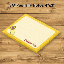 Tortilla Sandwich Wrap Post-it Klebezettel