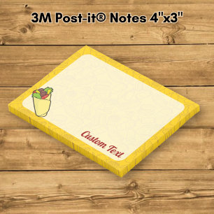 Tortilla Sandwich Wrap Post-it Klebezettel