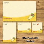 Tortilla Sandwich Wrap Post-it Klebezettel