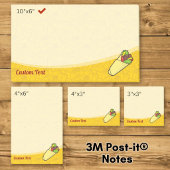 Tortilla Sandwich Wrap Post-it Klebezettel