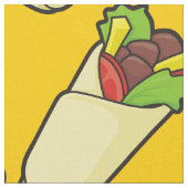 Tortilla Sandwich Wrap Stoff (Nahaufnahme)