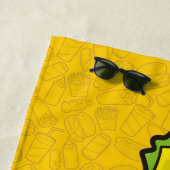 Tortilla Sandwich Wrap Strandtuch (Beispiel)