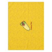 Tortilla Sandwich Wrap Tischdecke (Vorderseite)