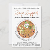 Tortilla Soup Cookoff Competition Supper Food Einladung (Vorderseite)