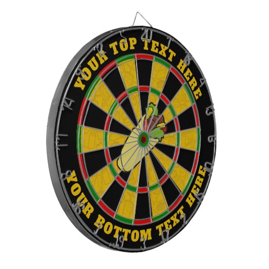 Tortilla Wrap Dartboard mit benutzerdefiniertem Te Dartscheibe (Vorderseite Links)