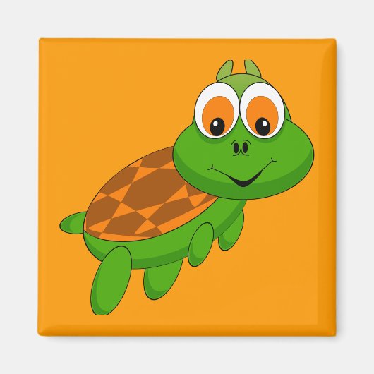 tortluga_Vector_Clipart Magnet (Vorne)