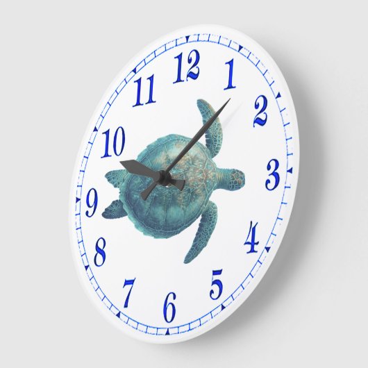 Tortoise Akrylhalterung Große Wanduhr (Winkel)