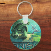 Tortoise and the Hare Art Schlüsselanhänger (Vorderseite)