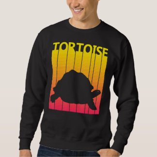 Tortoise Animal Retro-Kostüm Sweatshirt