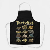 Tortoise Animals of the World Niedlich Reptile Tur Schürze (Vorderseite)