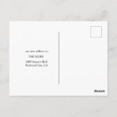 Tortoise Art Postkarte (Rückseite)