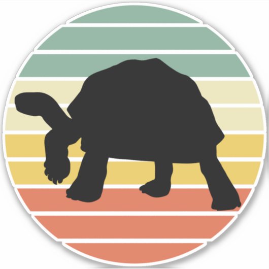 Tortoise Aufkleber (Vorderseite)