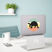 Tortoise Aufkleber (Laptop auf Schreibtisch)